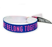 WEDFEST Braccialetto con scritta "We Belong Together Together", braccialetti da discoteca occasionalmente per feste, memorabilia di Harry