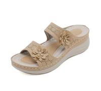 Wedge for Women Flower Hollow Platform Arch Support Sandals Slip on Beach Shoe Summer Spring Slivers2