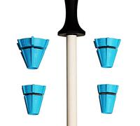 Wedgek HXT - Asta per affilatura spessa in ceramica e guide angolari, 27,9 cm, resistente agli urti, grana 1500, colore: bianco