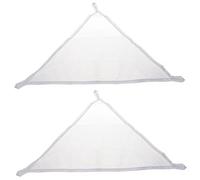 Wedhapy 2 pezzi Rete o amaca per animali di peluche amaca per giocattoli in rete elastica 72x47x47 pollici facile da installare per riporre animali di peluche nella stanza dei giocattoli