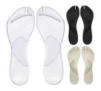 Wedhapy 3 Paia di Supporto Plantare per Sandali Solette autoadesive Antiscivolo per Sandali Supporto Plantare in Gel migliora la vestibilità e allevia Il Dolore