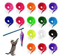 Wedhapy Vermi Magici Passa Il Pacco Vermi Peluche Colore Invisibile Bruco Torsivo Giocattolo 16 Colori Gatto Giocattolo per Bambini Trucco Carnevale Bomboniere 16 Pezzi Vermi Magici Colore Invisibile