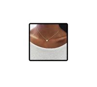 Wedity Boho Layered Star and Moon Collane Pentagram Pendente Girocollo Collana Crescent Collane Gioielli Regolabile per Donne Ragazze (oro 1 strati)