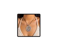 Wedity Starfish Conch Collana Semplice Ocean Style Star Collanes Beach Gioielli Regolabili per le Donne Ragazze(Argento B)