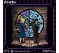 Mezco Toys Wednesday figurines 5 Points Wednesday & Enid Boxed Set 10 cm
