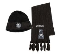 Wednesday Berretto & Sciarpa Set Nevermore Cerdá