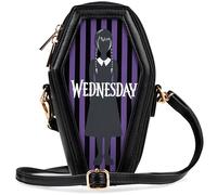 Wednesday Borsa Bambina Adolescenti Borsetta Tracolla Ragazza con Cinturino Rimovibile Viaggi Shopping Gotico Idee Regalo