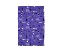 Wednesday - Coperta in pile con licenza ufficiale, design destinato, super morbida e calda, perfetta per camere da letto per adolescenti, campeggio e pigiama party, dimensioni 100 x 150 cm, viola