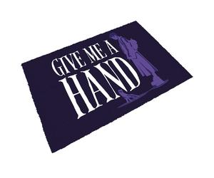 Wednesday Give me a Hand doormat