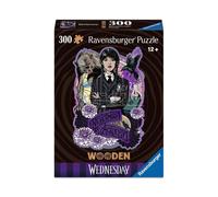 Wednesday In Legno Jigsaw Puzzle Wednesday Addams (300 Pezzi) Ravensburger