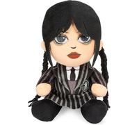 WEDNESDAY Mercoledi Peluche 20cm Divisa Scuola PHUNNY Originale NECA Addams