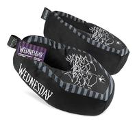 Wednesday Pantofole Bambina e Adolescenti, Peluche Ciabatte Antiscivolo Inverno Bambini, Addams Regali per Lei (32/33 EU, Nero)