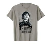 Wednesday Season 2 Born Uncomfortable Portrait Maglietta