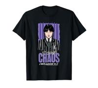 Wednesday Season 2 I Cause Chaos I Don't Succumb To It Maglietta