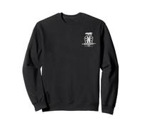 Wednesday Season 2 Nevermore Camp Outcast White Pocket Logo Felpa