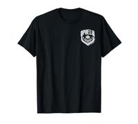 Wednesday Season 2 Ophelia Left Pocket Retro White Logo Maglietta