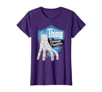 Wednesday Season 2 Thing AKA Fernando Fingertips Logo Maglietta, Donna, Viola, S