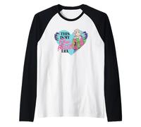 Wednesday Season 2 This Is My Fun And Freedom Era Enid Heart Maglia con Maniche Raglan