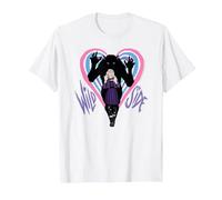 Wednesday Season 2 Wild Side Enid Werewolf Silhouette Maglietta, Uomo, Bianco, L