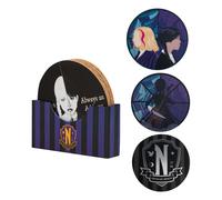 Wednesday Sottobicchiere 4-pack Cinereplicas