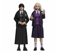WEDNESDAY Wednesday Addams Nevermore Uniform and Enid Action Figures 2-Pack Neca