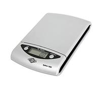 Wedo 0481154 Optimo Bilancia Elettronica, 1000g/0.5g, Argento/Nero