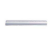 Wedo 0525430 Righello da Taglio con Sistema Antiscivolo, 30 cm, Alluminio