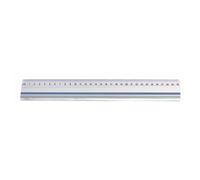 Wedo 0525430 Righello da Taglio con Sistema Antiscivolo, 30 cm, Alluminio 30cm s
