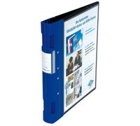 Wedo 05815003 Ergogrip cartella A4 4 anelli blu, 40 mm