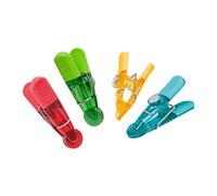 Wedo 06422099 Mollette Fermacarte Magnetiche, Set da 4 Pezzi