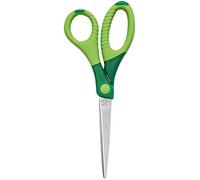 Wedo 0773604 Forbice in Acciaio Inox Gripy 6", 17.5 cm, Blister, Verde