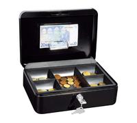 Wedo 145321H Gr. 3 Cassetta Portavalori con Clip, 25.2 x 18.0 x 9.0 cm, Nero - N