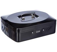 Wedo 146321Z Counter Box with Combination Lock 25 x 19 x 9 cm Black