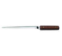 Wedo 147554 - Tagliacarte con impugnatura in legno, 25 cm, colore: Argento