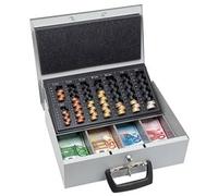 WEDO 1554465 Cassetta portavalori (L x A x P) 355 x 100 x 275 mm Grigio lumine