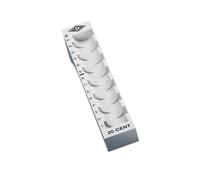 Wedo 160702037 Münzrille 0.20 Euro 20 Cent Plastic for 70 Coins with Tags 18 x 4