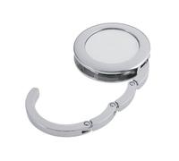 Wedo 2055554 Gancio Appendiborsa Tondo, 4.5 x 1 cm, Argento