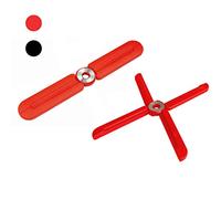 Wedo 206300102 - Sottopentola pieghevole, per pentole fino a Ø 25 cm, resistente al calore fino a 230° C, in silicone, anello in acciaio INOX spazzolato, colore: Rosso