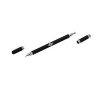 Wedo Penna stilo Tablet-Pen 3 for All 2617001 - punta disco, penna a sfera e touch, mina blu, nero
