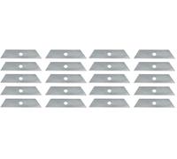 Wedo 37937 Set di 20 lame per cutter, dimensioni: 18 x 72 mm