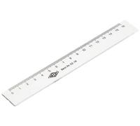 Wedo Righello 5216 in plastica, 16 cm, trasparente