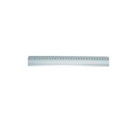 Wedo 525330 Aluminium Ruler 30 cm with Non-Slip Rubber Insert