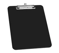 Wedo 576601 Appunti A4, portapenne, passante, clip in metallo 32, 9 x 22, 7 x 1, 5 cm, polistirolo, nero