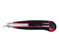 Wedo 78409 professionale-fresa AUTO-LOAD GUIDALAMA in metallo, 9 mm, Rosso/Nero
