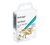 Wedo 9085600 - Puntine, diametro testa 10 mm, confezione da 100 pezzi, colore: Bianco