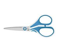 Wedo 9755010 Forbice in Acciaio Inossidabile da 5"/13 cm, Azzurro