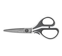 Wedo 9867 Forbice in Acciaio Inossidabile da 7", Grigio/Bianco