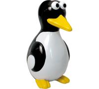 WEDO Brillenhalter Pinguin schwarz/weiB/gelb Polyr NUOVO