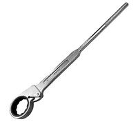 WEDO Chiave a bussola a cricchetto da 46 mm, in acciaio cromato, forgiata in pressofusione