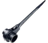 WEDO Chiave a cricchetto da 24-27 mm,Chiave a cricchetto Podger a sgancio rapido per ponteggio Podger,40CRV,lunghezza 355mm,Resistenza all'usura